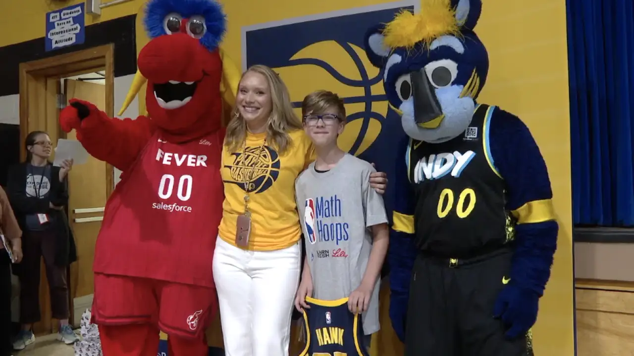 WRTV: IPS Student competing in global Math Hoops competition